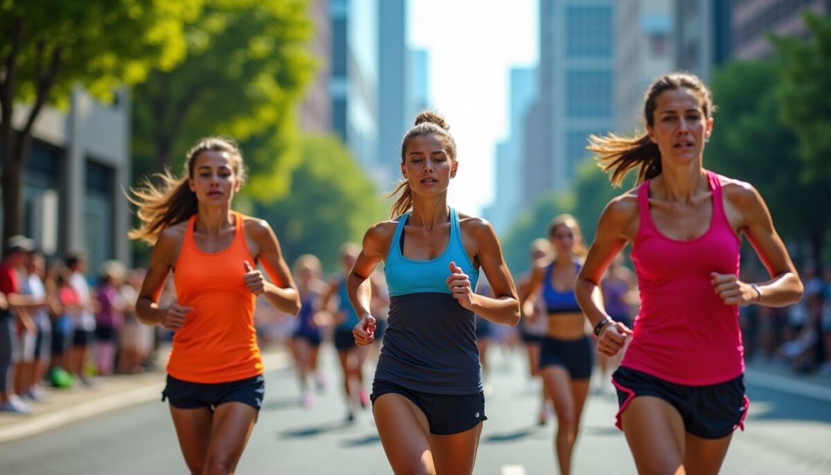 Temps moyen au semi-marathon féminin : guide complet des rythmes et performances