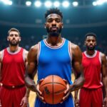 NBA 2024 : Analyse de l'évolution et des statistiques essentielles sur la taille moyenne des joueurs