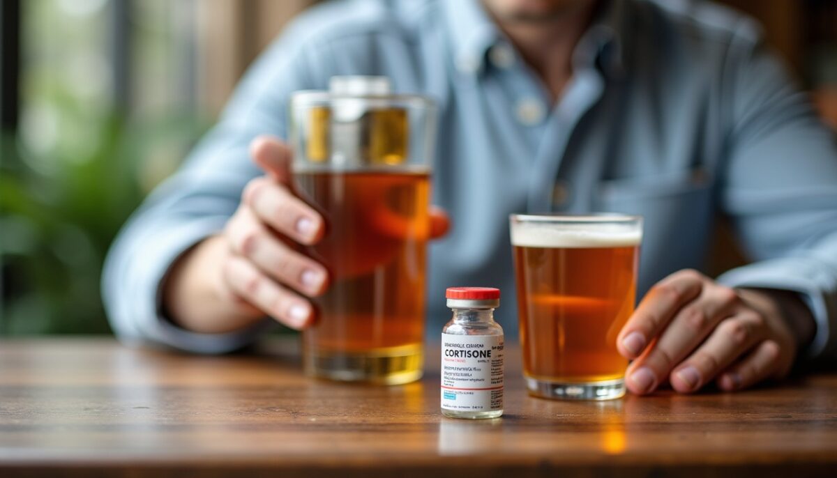 Cortisone et alcool : comprendre les interactions et adopter les bonnes précautions